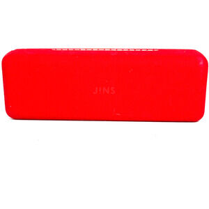 J1ns Hard Case for‎ Eyeglasses Glasses Red Black